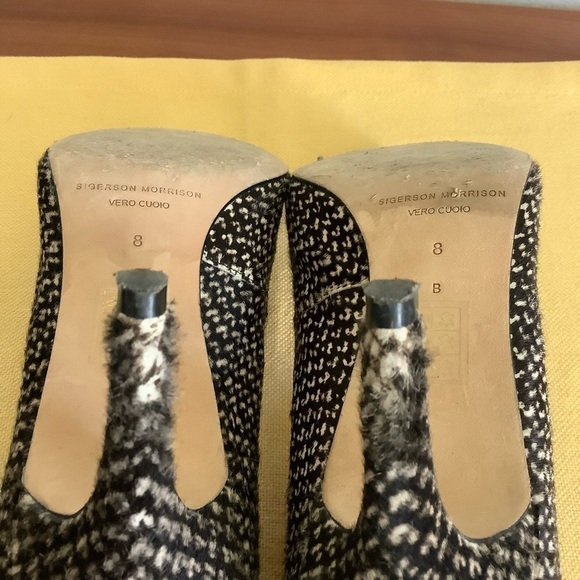 Sigerson Morrison Sanny Pony Heels Sz-8 - Picture 11 of 13
